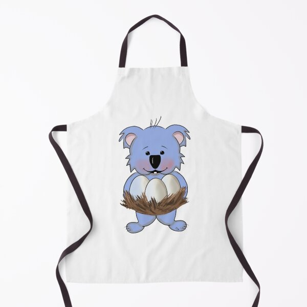 Item preview, The Little  Bear Blue Koala with Egg Nest Book Character designed and sold by Artistestella.