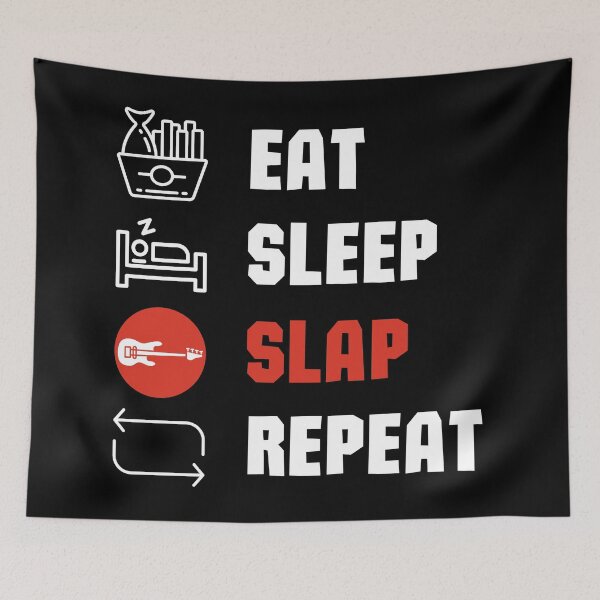 Item preview, Eat Sleep Slap Repeat designed and sold by bloody-L.