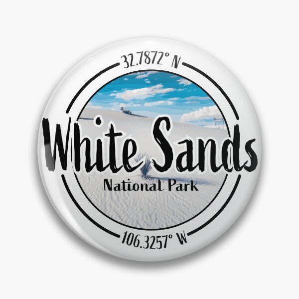 Item preview, White Sands Design with Latitude and Longitude designed and sold by Redneck Designs.