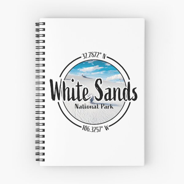 Item preview, White Sands Design with Latitude and Longitude designed and sold by Redneck Designs.