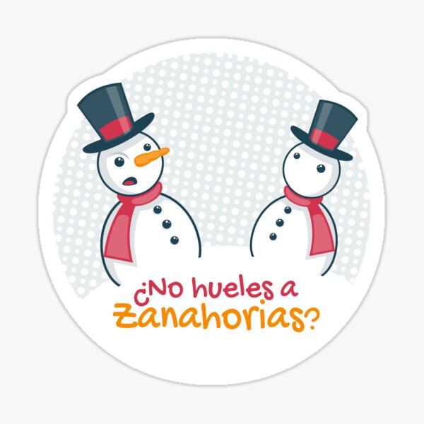 Muñecos de nieve Pegatina