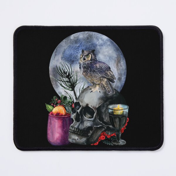 Item preview, Witchy Watercolour Art Print | Cottagecore Art | Dark Academia Art designed and sold by EmmiFoxDesigns.