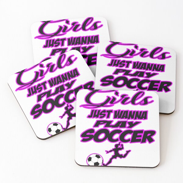 Item preview, Girls just wanna play Soccer designed and sold by DZ-Merch.