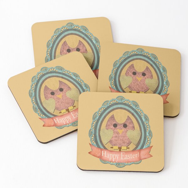 Item preview, Easter Egg Owl | Happy Easter | Cherie's Art (c)2022 designed and sold by CheriesArt.