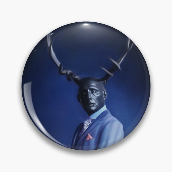 Item preview, Hannibal Blue Suit Wendigo Painting designed and sold by orionlodubyal.