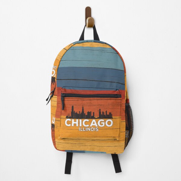 Item preview, Chicago Illinois Skyline Vintage Sunset designed and sold by PRNTDADZ.