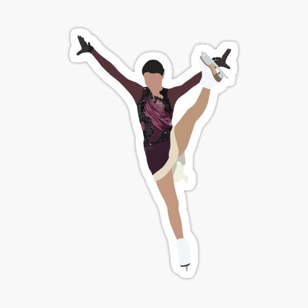 Item preview, Figure Skater Anna Shcerbakova designed and sold by dancerstickers.