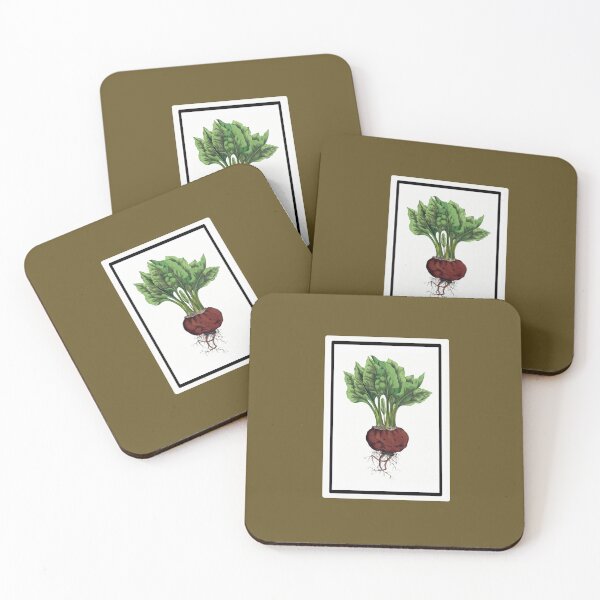 Item preview, Vintage Red Beet Drawing from the 1800's designed and sold by MountMercantile.