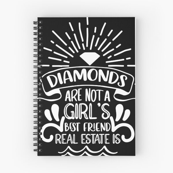 Item preview, Diamonds are not a girl's best friend - Real Estate Is designed and sold by Tshirtvirgo.