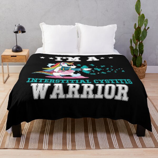 Item preview, Funny Unicorn I'm A Interstitial Cystitis Warrior designed and sold by heppenp.