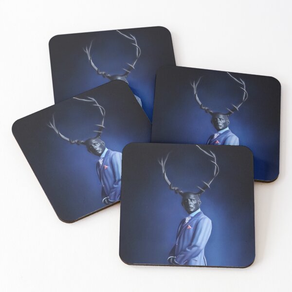 Item preview, Hannibal Blue Suit Wendigo Painting designed and sold by orionlodubyal.