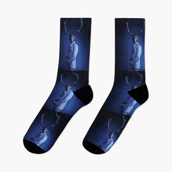 Item preview, Hannibal Blue Suit Wendigo Painting designed and sold by orionlodubyal.