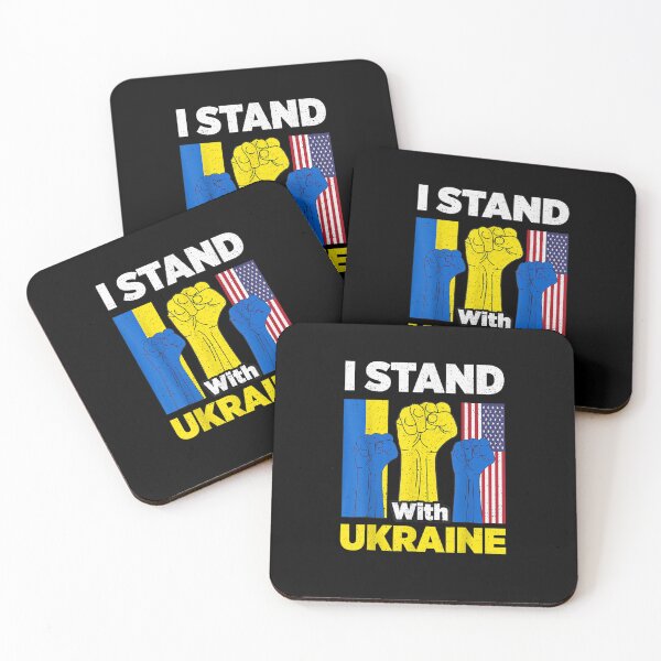 Item preview, I Stand With Ukraine Puck Futin Meme Ukrainian Lover support T-Shirt  designed and sold by Toumi ⭐⭐⭐⭐⭐.
