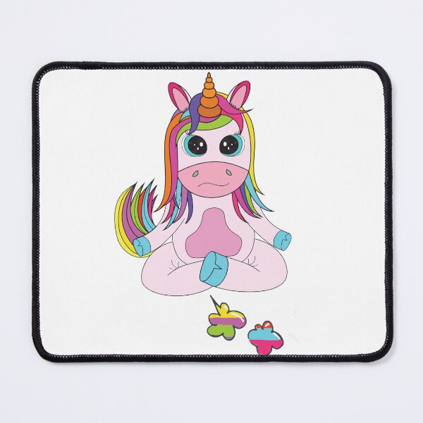 Item preview, Exhale Unicorn Fart Yoga,Funny Unicorn Yoga Farting Rainbow Gift to your loved ones designed and sold by MDji-shop.