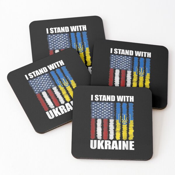 Item preview, I Stand With Ukraine Puck Futin Meme Ukrainian Lover support T-Shirt  designed and sold by Toumi ⭐⭐⭐⭐⭐.