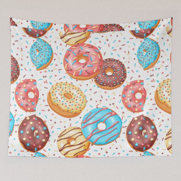 Item preview, DONUT PATTERN designed and sold by DiscoVibes.