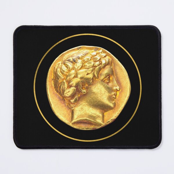 Item preview, Gold Stater Greek Coin designed and sold by artistoutfitter.