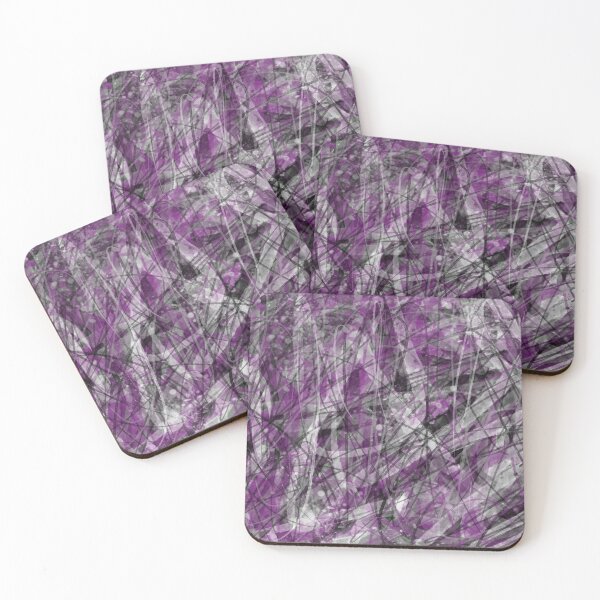 Item preview, Asexual Pride Abstract designed and sold by ChicknDoodlSoup.