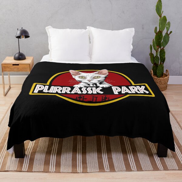 Item preview, Funny Devon Rex Cat Purrassic Park designed and sold by Funny Shirts Matter.