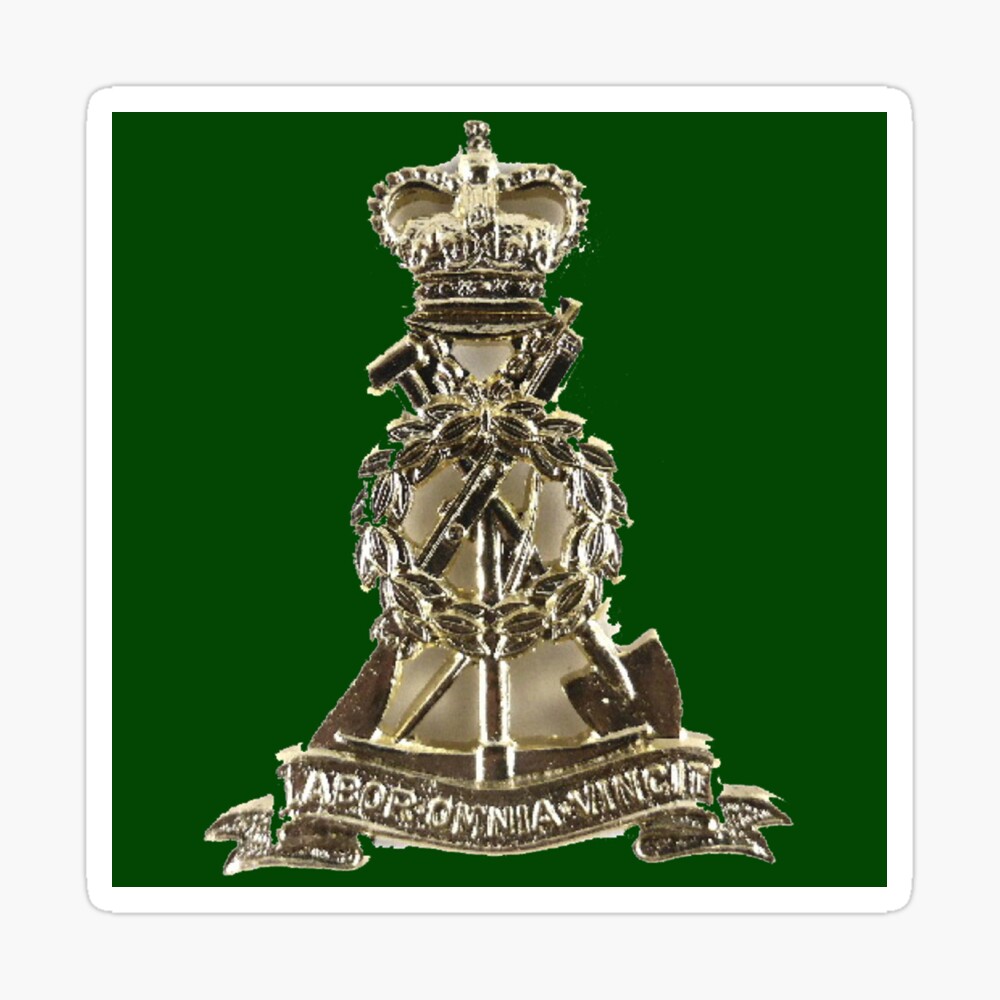ROYAL PIONEER CORPS Cap Badge Imprimé sur un Beanie Hat/Cap. ROYAL PIONEER CORPS Cap Badge Imprimé sur un Beanie Hat/Cap.
