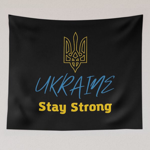 Item preview, Ukraine Stay Strong Stop War Pray  designed and sold by AlinaOz.