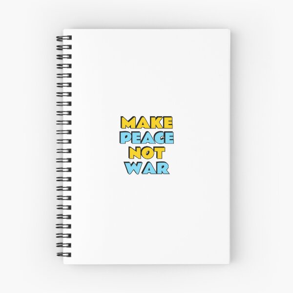 Item preview, Make Peace Not War - Peace Protest Hippie Slogan designed and sold by Inspirationmotivation.