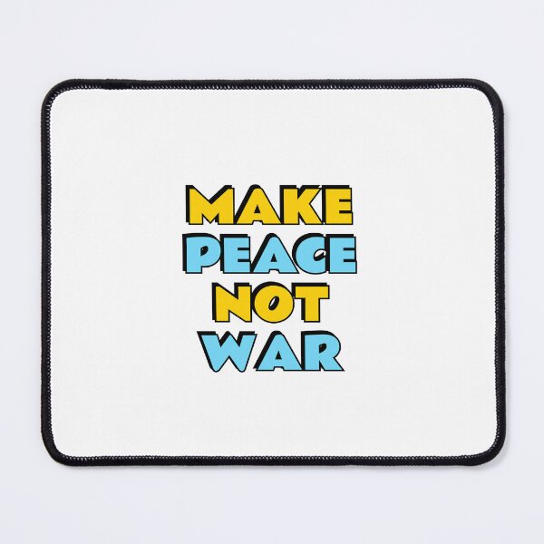 Item preview, Make Peace Not War - Peace Protest Hippie Slogan designed and sold by Inspirationmotivation.