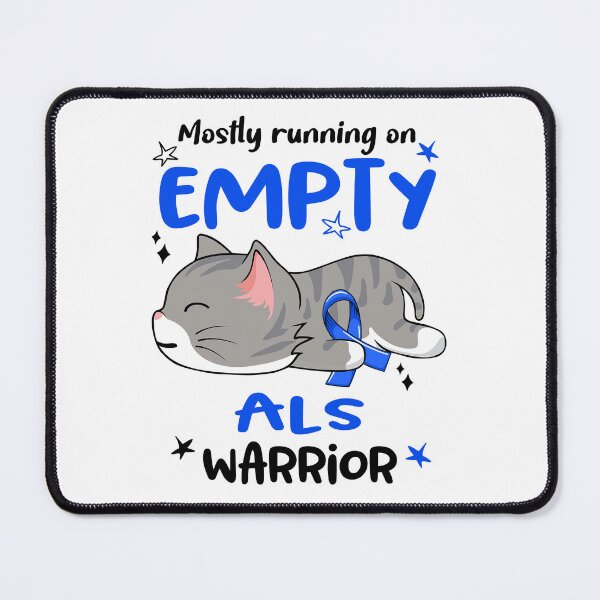 Item preview, ALS Awareness, Mostly Running on ALS Warrior designed and sold by Tammyilaria.