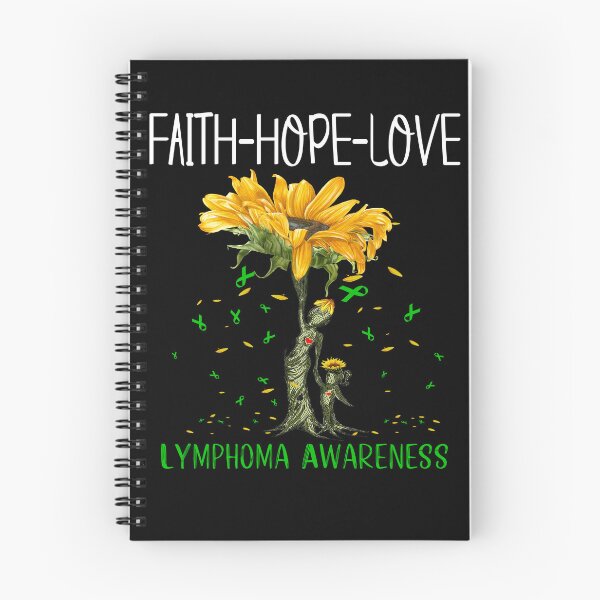 Item preview, Lymphoma Awareness - Sunflower Faith Hope Love designed and sold by Hilten.