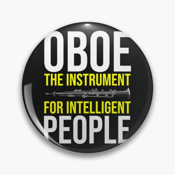 Item preview, Oboe Player Intelligent Musician Humor designed and sold by ClamenTaon.