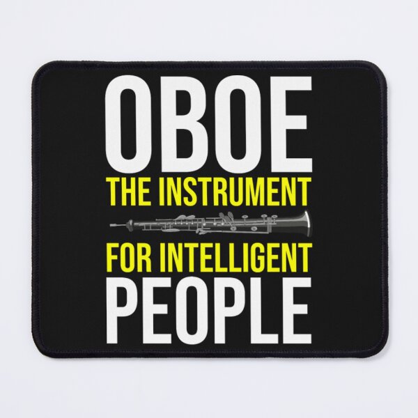 Item preview, Oboe Player Intelligent Musician Humor designed and sold by ClamenTaon.