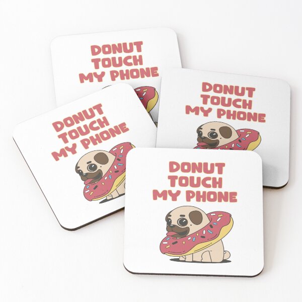 Item preview, DONUT TOUCH  MY PHONE  designed and sold by DiscoVibes.