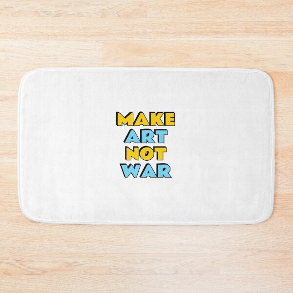 Item preview, Make Art Not War - Peace Protest designed and sold by Inspirationmotivation.