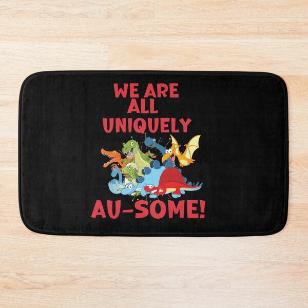 Item preview, Red Instead- Neurodiversity/ Autism acceptance -  Dinosaurs are Au-some!  designed and sold by Mumzy2many.