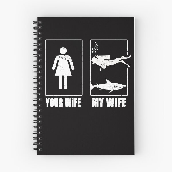 Item preview, Your Wife My Wife scuba diving - funny scuba diving gift idea for wife - my wife vs your wife  designed and sold by Live  Today.