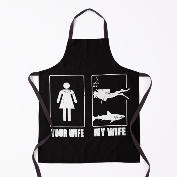 Item preview, Your Wife My Wife scuba diving - funny scuba diving gift idea for wife - my wife vs your wife  designed and sold by Live  Today.