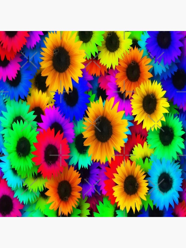 "Bright Blooms" Poster for Sale by WinkyDoodle Redbubble