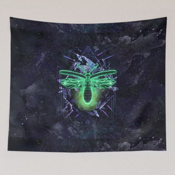 Item preview, Art Deco Grunge Firefly designed and sold by VexAmanita.