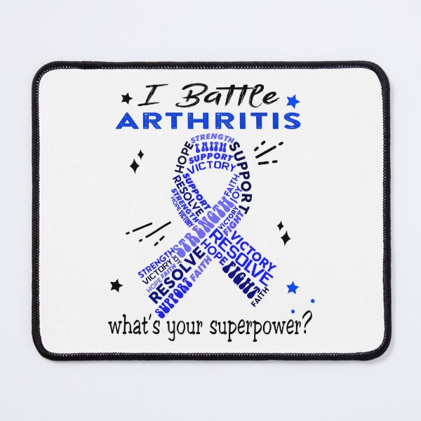 Item preview, Arthritis Warrior, I Battle Arthritis What's Your Superpower? designed and sold by Greggwillard.