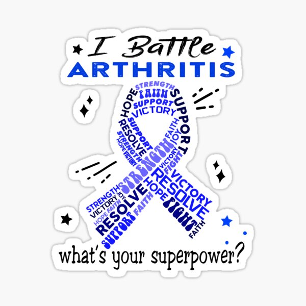 Arthritis Awareness - Her Fight is my Fight - Support Arthritis Gifts  Sticker for Sale by Aaron309