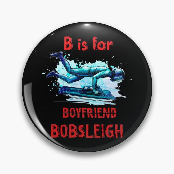 Item preview, Bobsleigh For Life Painted Art Design Sticker designed and sold by cohenashl6.