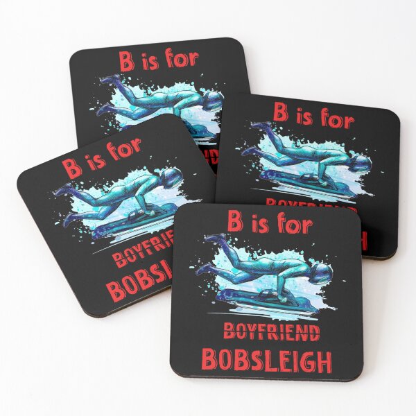 Item preview, Bobsleigh For Life Painted Art Design Sticker designed and sold by cohenashl6.