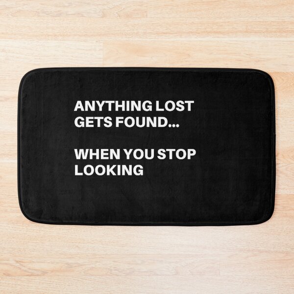 Item preview, John Locke Lost tv show quote | lost tv show |  designed and sold by wear4gamers.