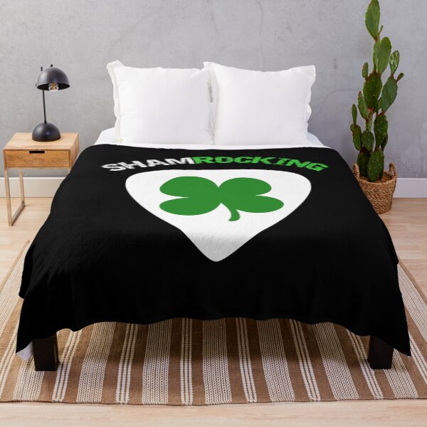 Item preview, Cool St.Patrick's Day Shamrocking Funny Guitar Lover designed and sold by SharpThreadZ.