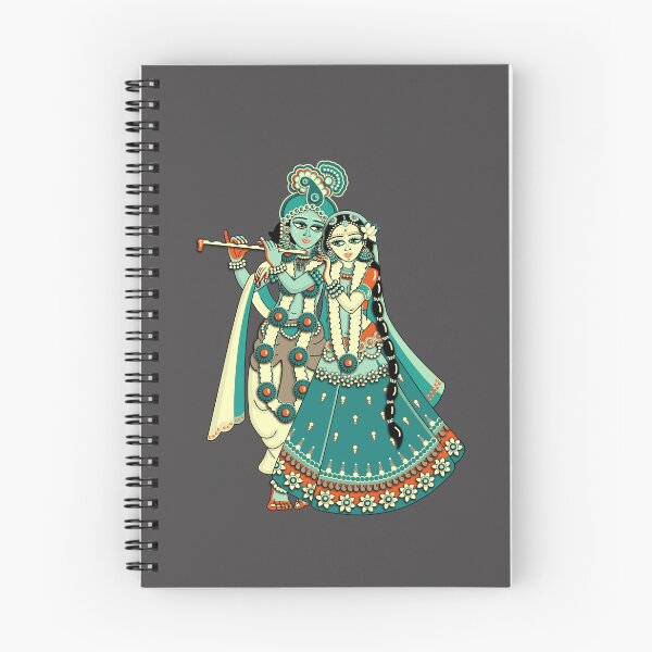 Item preview, Radha Krishna - grey designed and sold by GundicaArt.