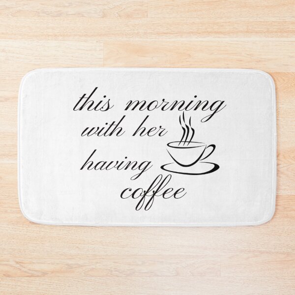 Item preview, This morning with her having coffee designed and sold by FASHIONMED49.