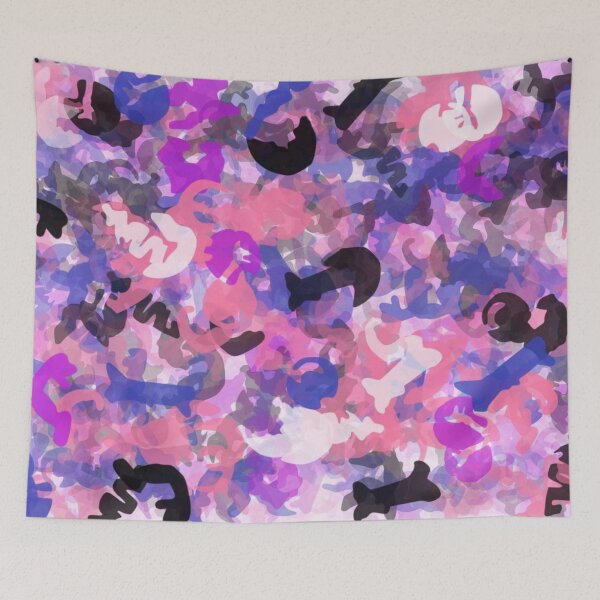 Item preview, Genderfluid Pride Abstract designed and sold by ChicknDoodlSoup.