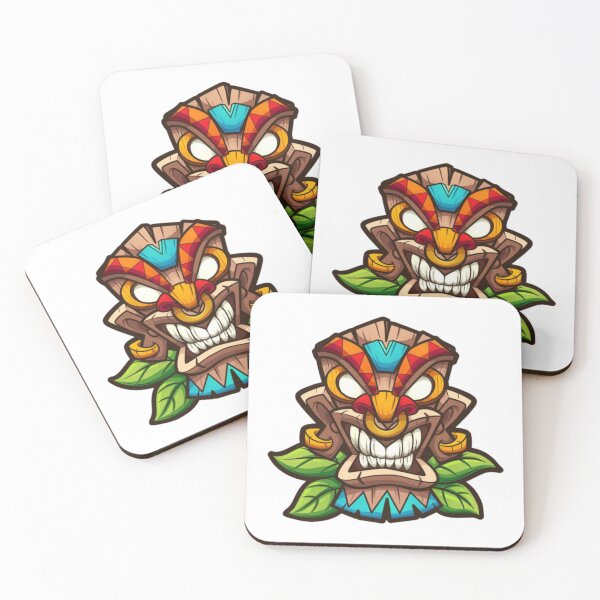 Item preview, Tiki mask design  designed and sold by G-FLORIAN.