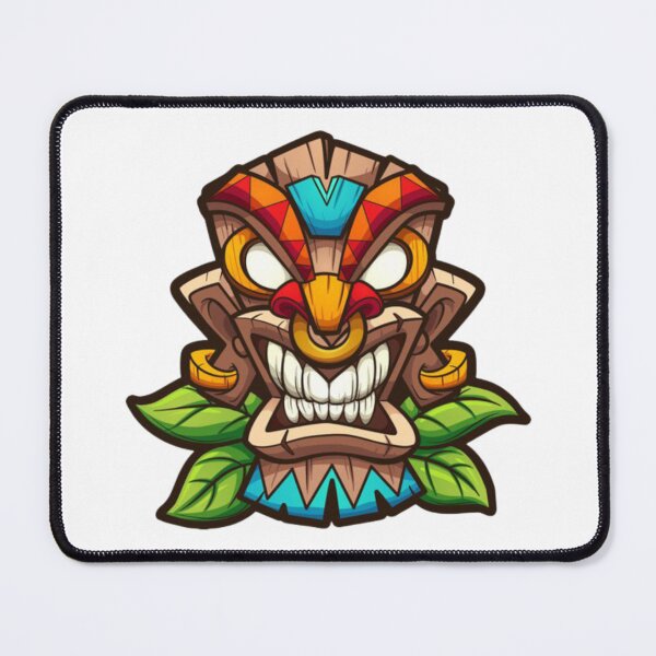 Item preview, Tiki mask design designed and sold by G-FLORIAN.