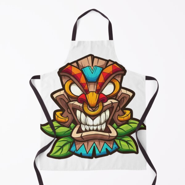 Item preview, Tiki mask design designed and sold by G-FLORIAN.